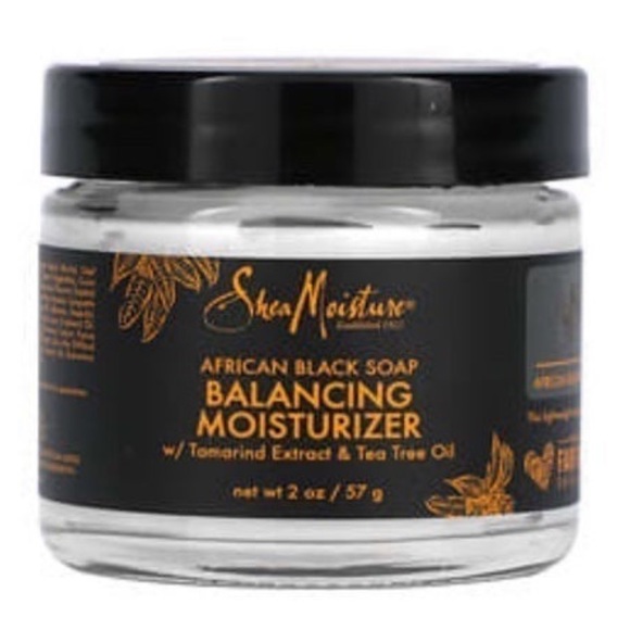 Shea Moisture African Black Soap Balanced Moisturizer net wt 2 oz. / 57 g - Picture 2 of 6